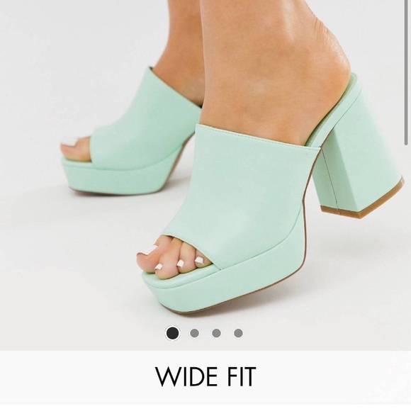 ASOS Shoes - Happy Chunky Platform Mules